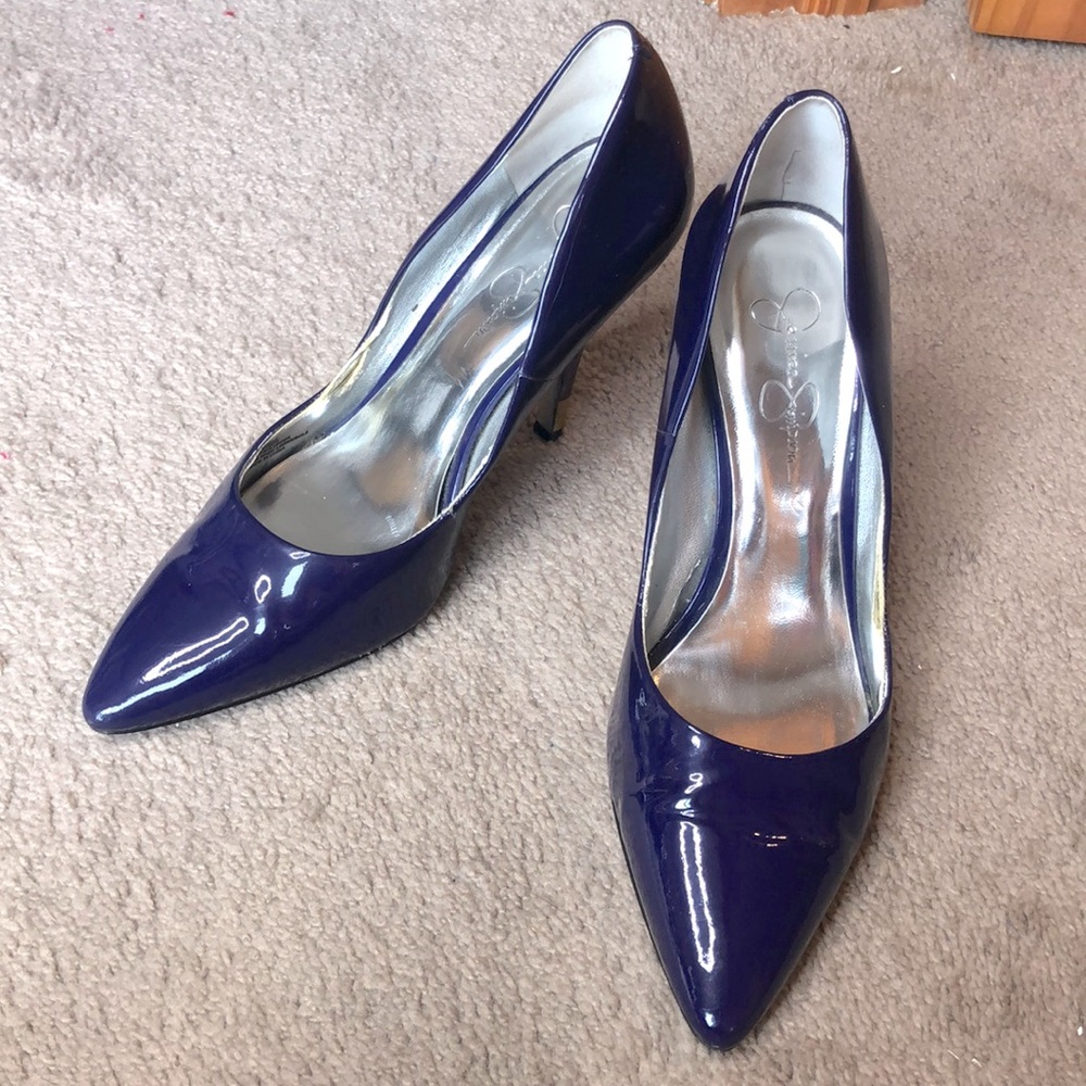 Jessica Simpson Purple Pumps